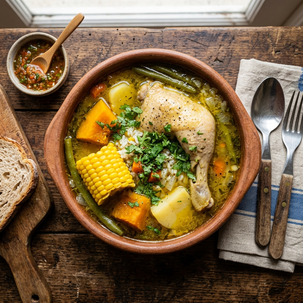 Cazuela de Pollo chilena